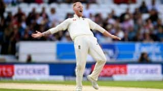 Ben Stokes’ 6-for floors West Indies for 123, but England stutter at 46 for 4 on Day 1 of 3rd Test